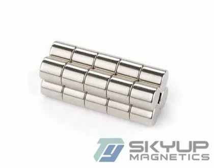 Cylinder Magnets N35 Sintered Rare Earth Strong Neodymium Magnet Bulk Super Magnets photo-2