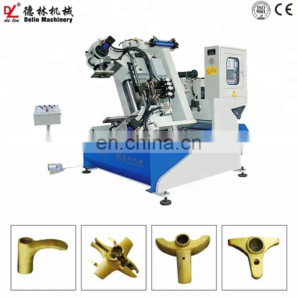 High Frequency Double Opening Gravity Die Casting Brass Valve Machine photo-6