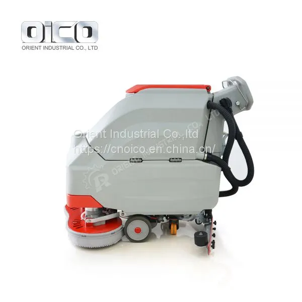 OR-V6 Walk Behind Floor Cleaning Machine / Battery Powered Floor Scrubber photo-3