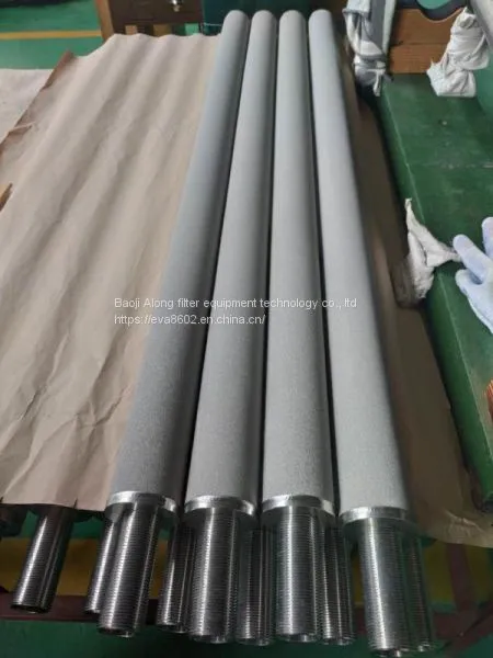 Fluid Filtration SS316 Sintered Filter Pipe , Porous Tube Cylinder With High Strength and Sturdy and Durable photo-2