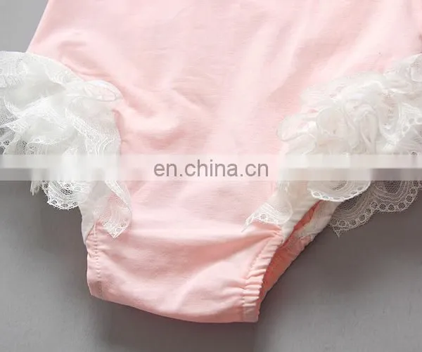 Fashion Swan Lace Summer Princess Cotton Newborn Baby Romper photo-6