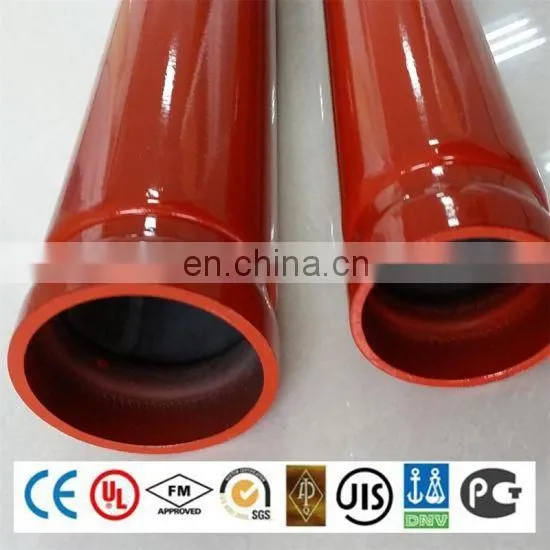 Schedule 40 Grooved Painted Seamless Steel Pipe for Sprinkler photo-3