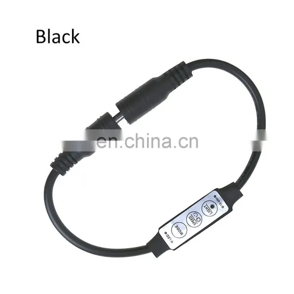 DC12V Mini 3 Keys Single Color LED Controller Brightness Dimmer for Led Lights photo-4