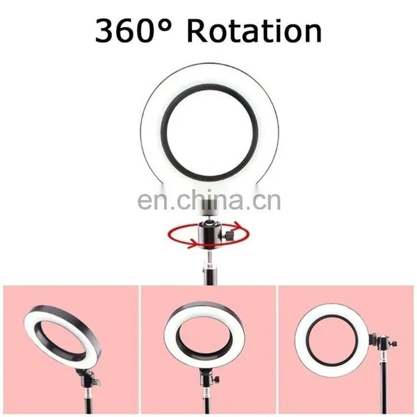 10 Pulgadas 26 cm Tiktok YouTube Videos Para Grabar Maquillaje Aro de Luz Led Con Tripod photo-4