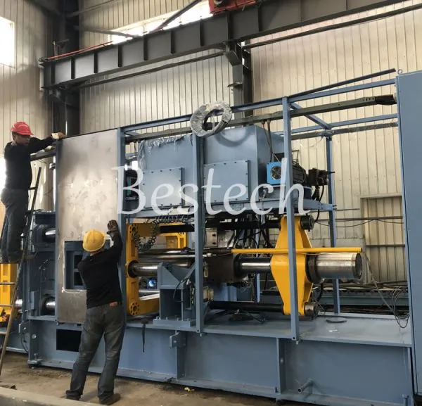 China Foundry Vertical Flaskless Sand Casting Molding Machine for Grates Production photo-3