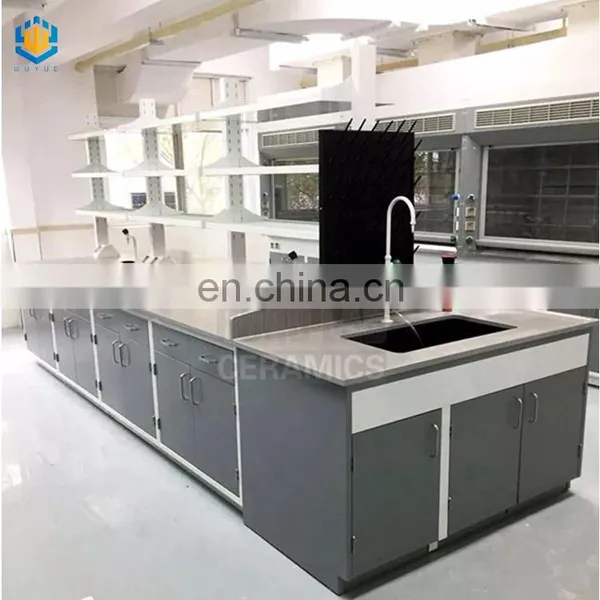 C Frame Full Steel Structure Lab Furniture Table Lab Work Bench photo-4