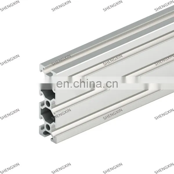 SHENGXIN Custom 40x40 Slot Aluminium Profile Extrusion for Industrial Line photo-6