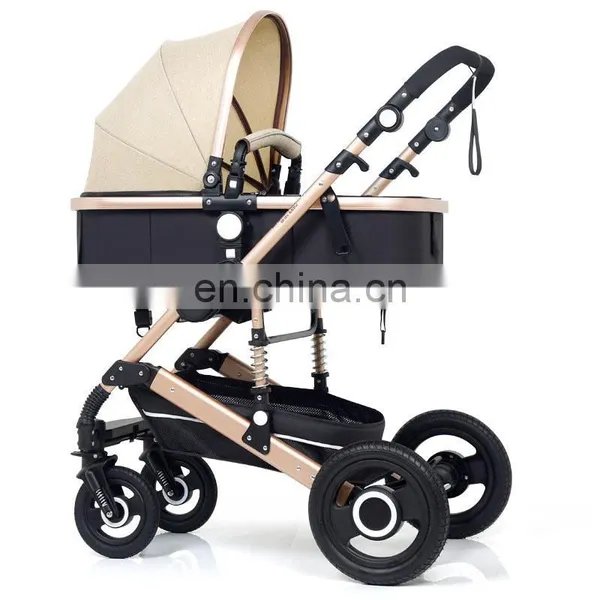 Good Quality Double Baby Stroller Baby Pram Poland Kids Pram Baby Time Stroller photo-6