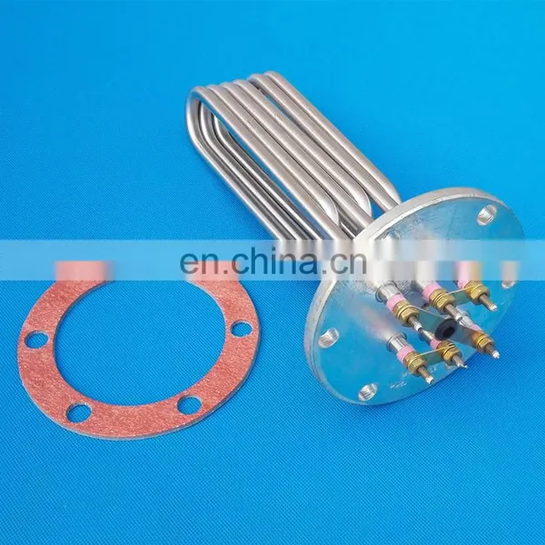 High Quality Steamer Oven Flange Tubular Heater High Temperature Flexible Hose Pipe Lshaped Mold Singlehead Heating Tube photo-3