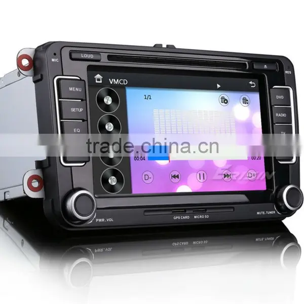 Erisin ES7698V 7" Car Radio DVD GPS Seat Golf 5 6 Passat Caddy Polo Skoda photo-3