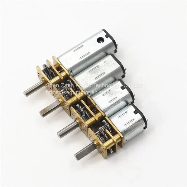 DC 6V Gear Motor With Long M3*55MM Lead Screw Thread Output Shaft 30/60/100/150/200/300/400/500RPM(6V 30RPM) photo-3