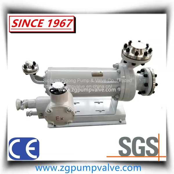 HT/High Temperature Isolation Type Chemical Canned/Shield Motor Pump photo-5
