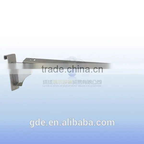 Metal Grid Wall Shelf Bracket for Glass