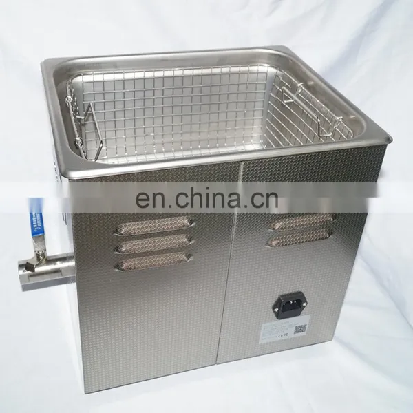 China High Quality 10L 40Khz 240W Industrial Sonotrode Ultrasonic Deep Face Cleaning Machine photo-4