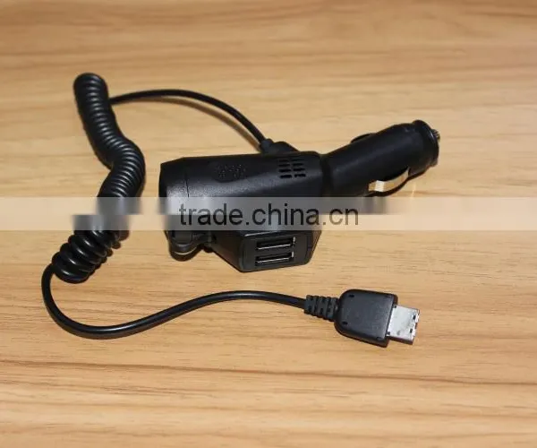 2-port Hot Sales 2015 Universal Car Charger Sprial Cable photo-5