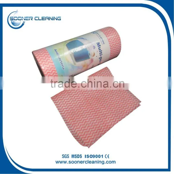 Super Absorbent Spunlace Cleaning Wipes for Clothes, Disposable Cleaning Cloth photo-2