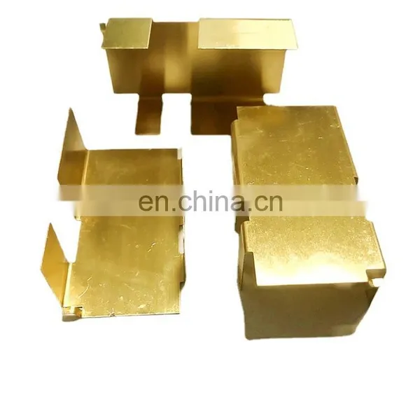 OEM Brass Sheet Copper Parts All Types of Copper Brass Stamping Parts photo-2