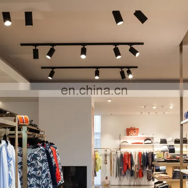 New LED Track Light 30W 40W Led Spotlight For Clothing Store Surface Mounted Ceiling Downlight photo-5