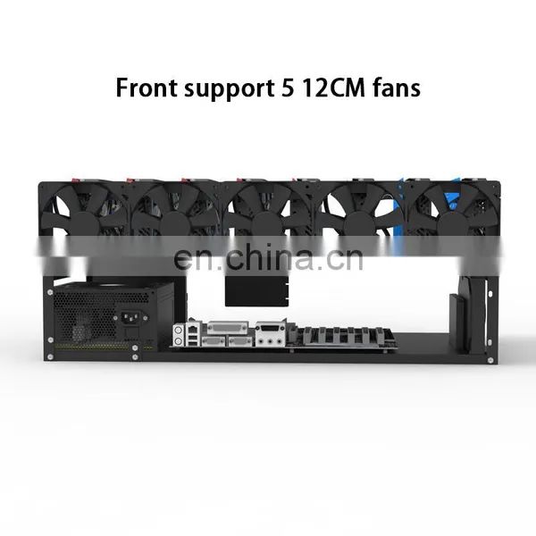Wholesale 8GPU Steel Open Air Rig Frame Case Up to 8GPU Rig Rack photo-3