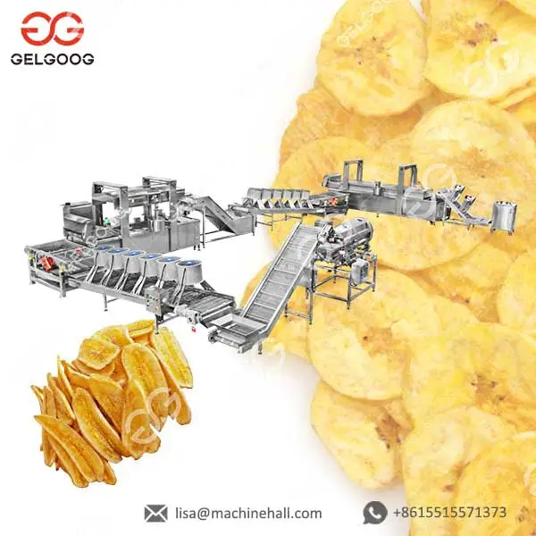 High Degree Of Automation Plantain Chips Processing Machine Banana Chips Making Plant photo-3