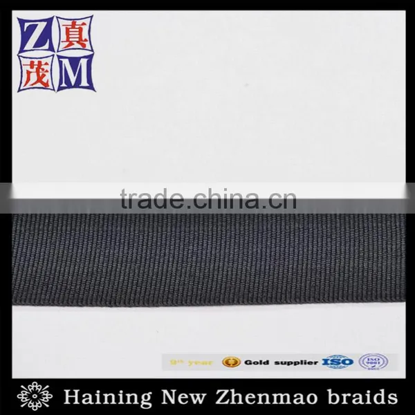 100% Polyester Black Inelastic Ribbon photo-2