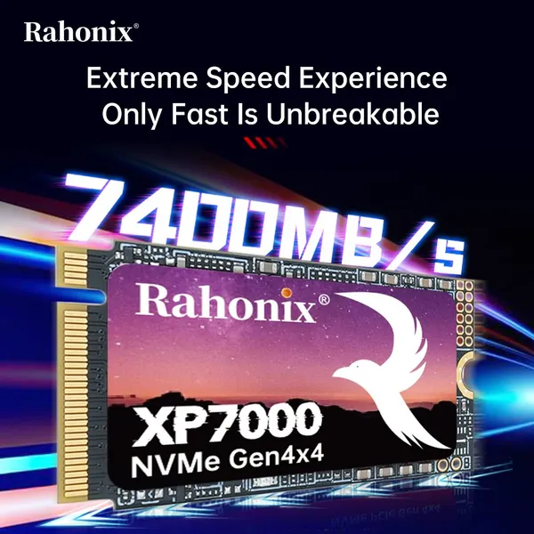 XP7000 Series M.2 NVMe 2242 PCIe4.0x4 SSD, Read Speed up to 7400MB/s photo-2