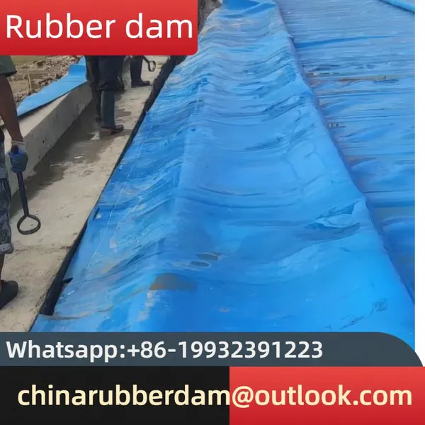 Production and Installation of Rubber Dam Landscape Dam and Water Retaining Dam photo-5