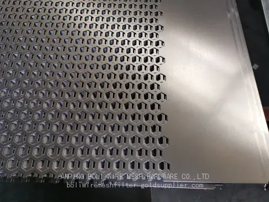 PVC Coated Round Hole Perforated Metal Mesh,Stainless Steel Perforated and Hot Zin Perforated Plate photo-3