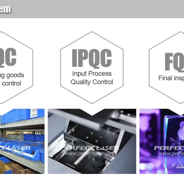 Perfect Laser 3D Crystal Cube LED Trophy Photo Craft Gift CNC Inner Surface Laser Engraving Marking Machines photo-4