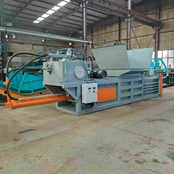 Hydraulic Baling Machine for Recycling Waste Materials; Hydraulic Baling Machine for Waste Cardboard Boxes. photo-5