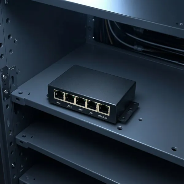 Industrial 5-port 4G Card Router, Industrial Wifi Module, Video Surveillance Electric Pile CPE Internet Access MR500U photo-4