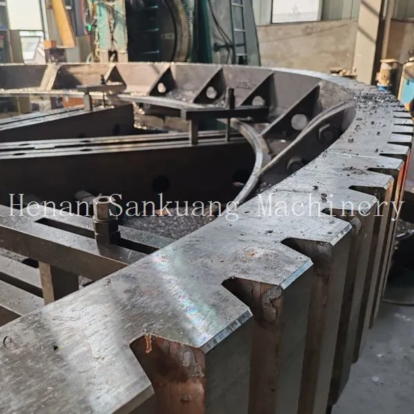 4-Piece Segmented Girth Gear for Ball Mill Transmission Assembly photo-2
