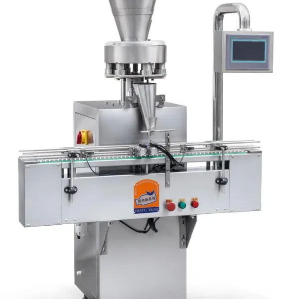 220V 50/60Hz Granule Filling Machine BPK-150 for 300ml Bottles photo-2