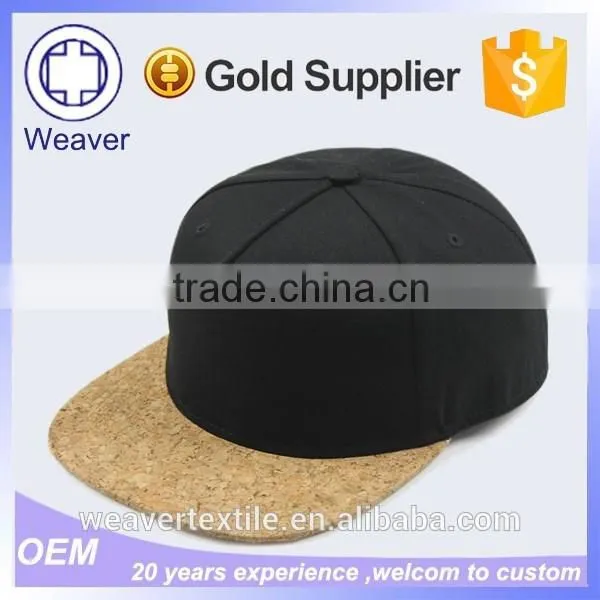 Wholesale Custom Design Blank 100% Wool Snapback Hat Cap / 5 Panel Hats With Custom Brim photo-2