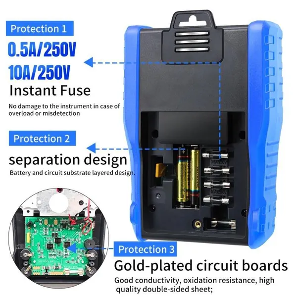 SNAKOL SK88C Multimeter With External Magnetic Pointer for Automotive Electrical Repair photo-3