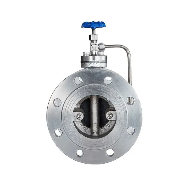 Manufacturer Direct Sales Micro Resistance Slow Closing Butterfly Check Valve Stainless Steel Soundproof Check Valve photo-4