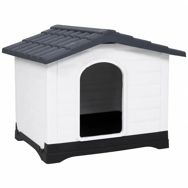 Weatherproof Plastic Pet House: OEM Custom PP, Stackable Design photo-2