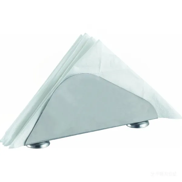Premium Stainless Steel Napkin Holder, Modern Kitchen Paper Napkin Dispenser With Weighted Base, Rustproof Tabletop Tissue Organizer photo-2