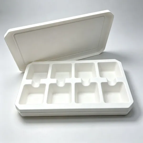 Customizable Pulp Candy Box, 10x6x3cm Inner Dimension, Smooth Surface, Gift Box,