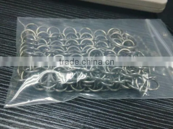 Free Laser Logo Chain Mail For Cleaning Stainless Steel photo-3