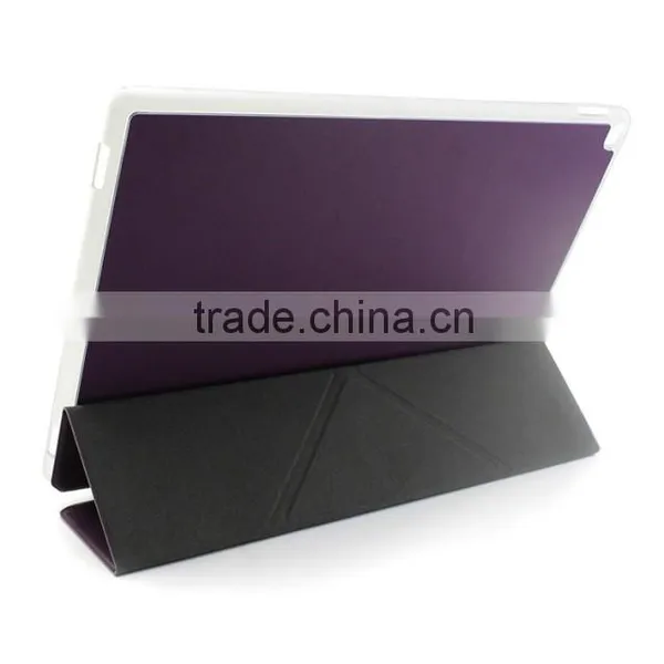 Unique Stand Leather Case Cover for Ipad Pro 12.9 Factory Supply photo-3