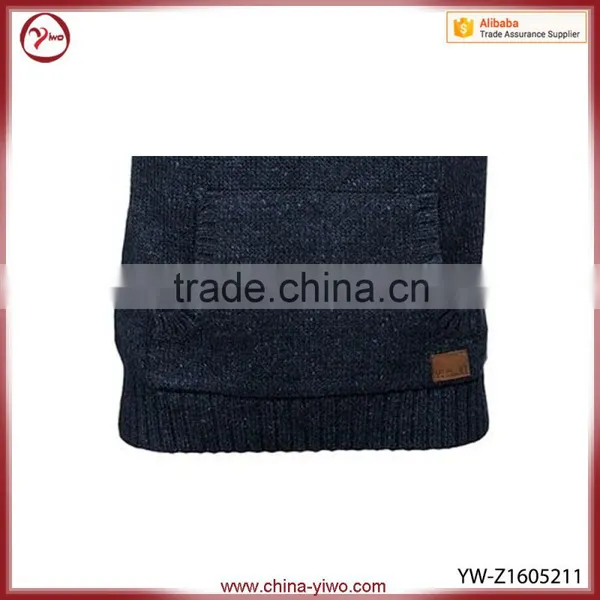 Custom Winter Casual Plain Knitwear Fashion Man Sweater photo-4