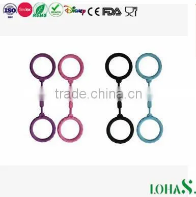 2016 Silicone Factory Sexy Product Wholesale Handcuffs photo-3