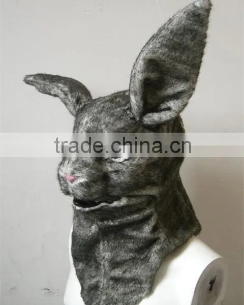 Festival Reality Clothing Display Props Latex Masks, Halloween Costumes Rabbits Mask photo-4