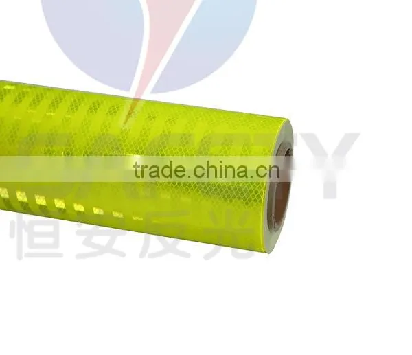 DOT-C2 Fluoresent Yellow-green Self Adhensive Conspicuity Reflective Tape photo-4