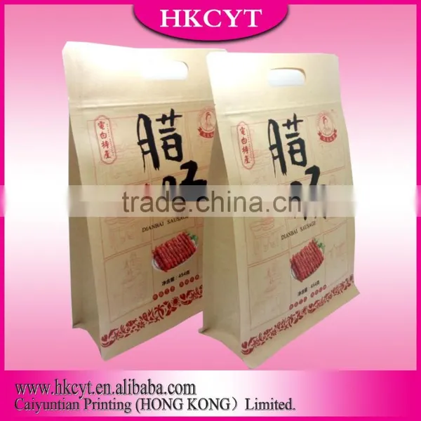Resealable Stand Up Pouches With Zipper Doypack For Snacks photo-5