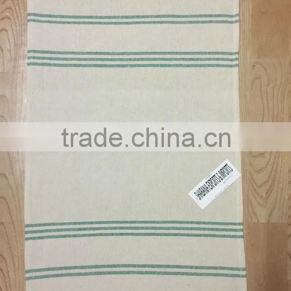 Black & White Dobby Linen Cloth for Tea Towel Cotton Hotel Towel Linen Dish Towel Stripes Bar Cloth Wholesale photo-2