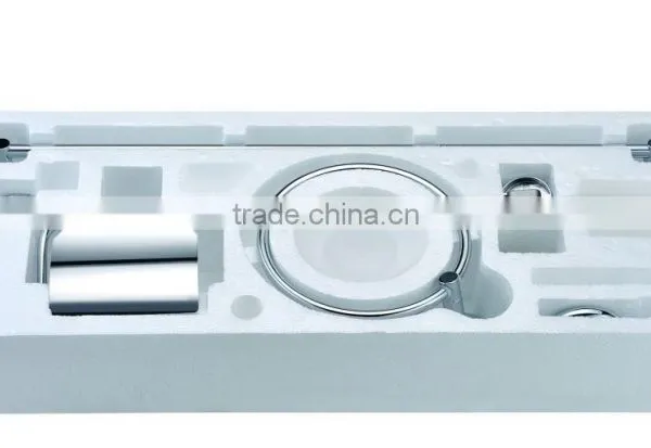 Ceramic Simple Modern Design 6 Pcs Zinc Alloy Bathroom Accessories Set photo-4