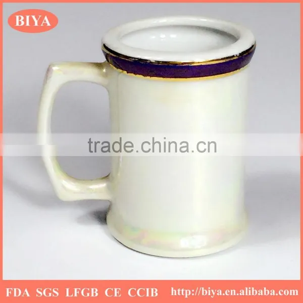 50ml Personalized Porcelain Mug Colorful Pearl Glazed Souvenir Coffee Mug Small Ceramic Cup With Handle Accept Custom Logo Decal photo-2