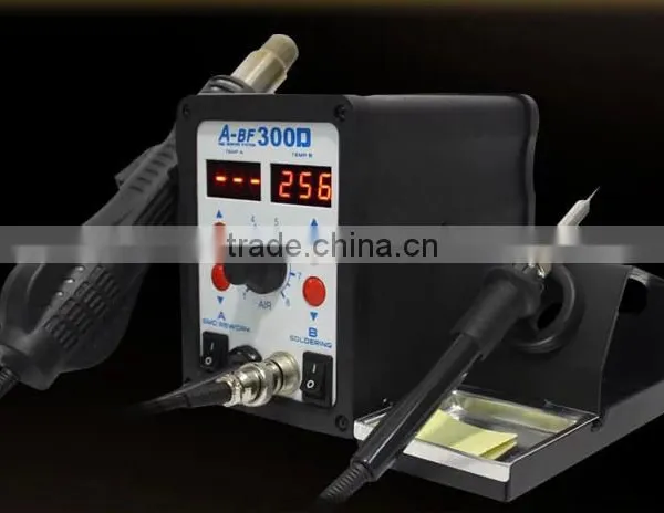 300D 2 in 1 Intelligent Digital Display Heat Gun Desoldering Station photo-4